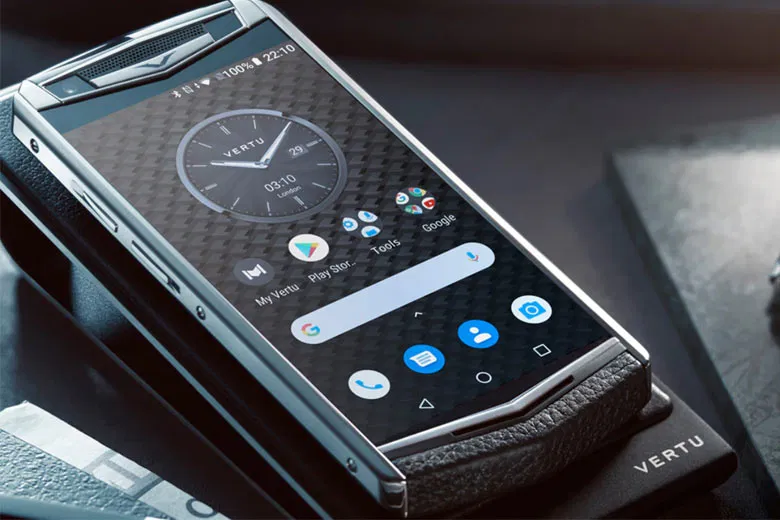 Vertu Aster P Baroque Calf 7 Màn hình Aster P Baroque Calf Caramel Brown