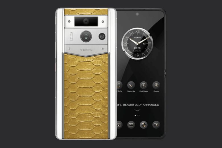 METAVERTU 2 MAX Screen The Fortune Serpent Edition Golden