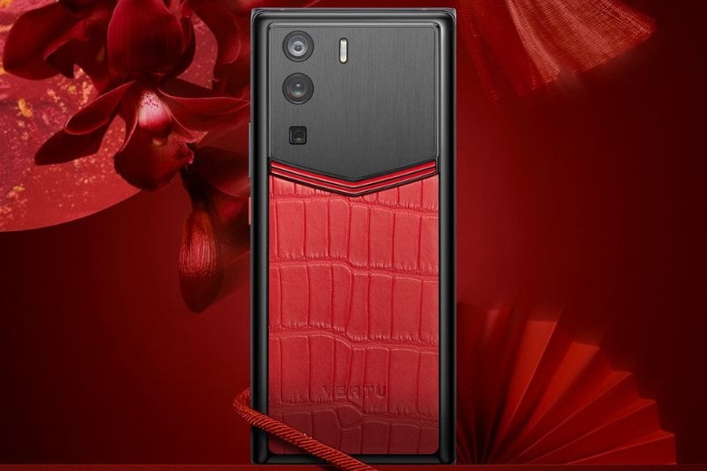 METAVERTU Calf Leather Vienna Green 7 Điện thoại METAVERTU