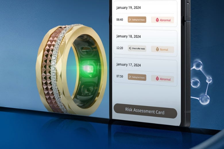 VERTU Smart Health Ring Generation 2 Afterglow Edition