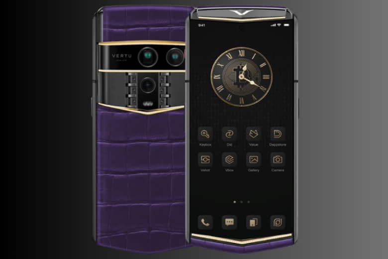 Vertu Agent Q Alligator Quint Gold Diamond Collector's Edition Grape Purple 1TB 2 Vertu Agent Q Alligator Quint Gold Diamond Collector’s Edition Grape Purple 1TB