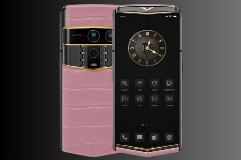 Vertu Agent Q Black Premium Set Quint Gold Accent Sakura Pink Alli 1TB 2 Vertu Agent Q Black Premium Set Quint Gold Accent Sakura Pink Alli 1tb@2x
