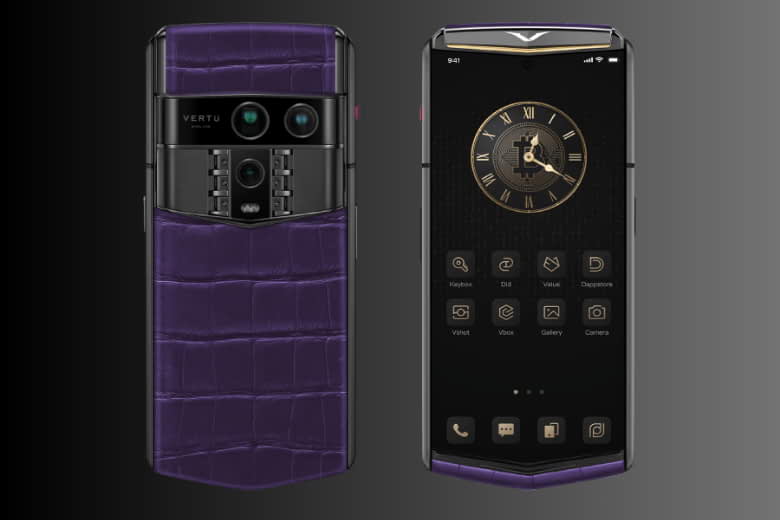 Vertu Agent Q Black Premium Set Single Gold Accent Grape Purple Alli 1tb 2@2x