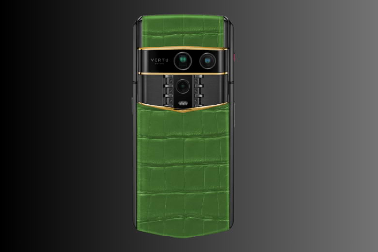 Vertu Agent Q Black Premium Set Tri Gold Accent Bamboo Green Alli 1tb 2