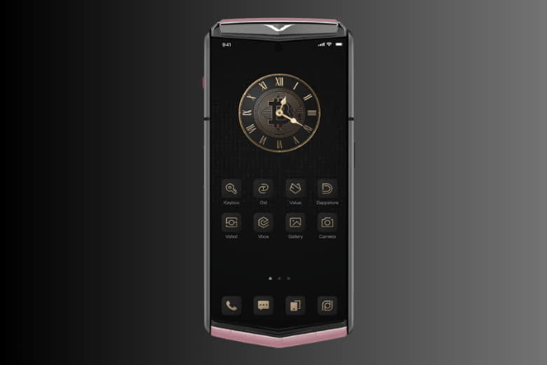 Vertu Agent Q Black Premium Set Tri Gold Accent Sakura Pink Alli 1tb 3@2x