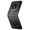 Vertu Ironflip Basalt Black Alli Bes Fee Alligator Skin