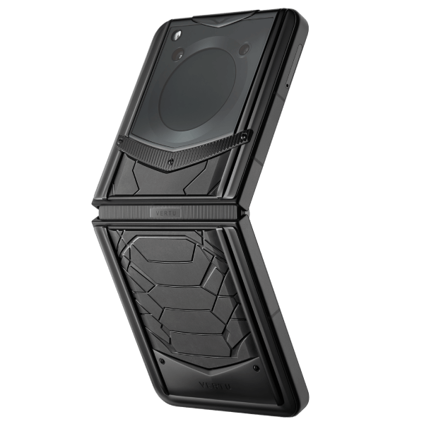 Vertu Ironflip Black Matte Titanium Alloy Mech