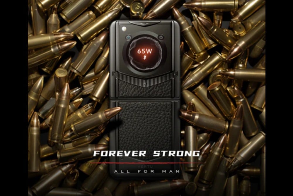 Vertu Ironflip Basalt Black Alli Bes Fee Alligator Skin