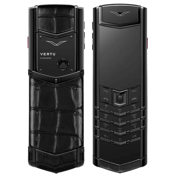 Vertu Signature S Black Steel Basalt Black Alli