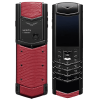 Vertu Signature V Pure Black Lizard Red