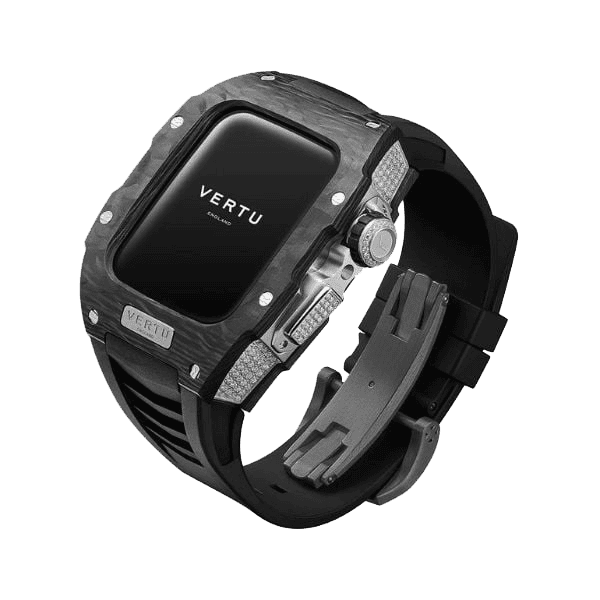 Vertu Watch Black Diamond Black