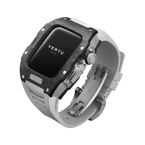 Vertu Watch Black Diamond White