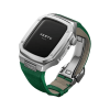 Vertu Watch Stainless Steel Green Calf 5 Vertu Watch Stainless Steel Green Calf